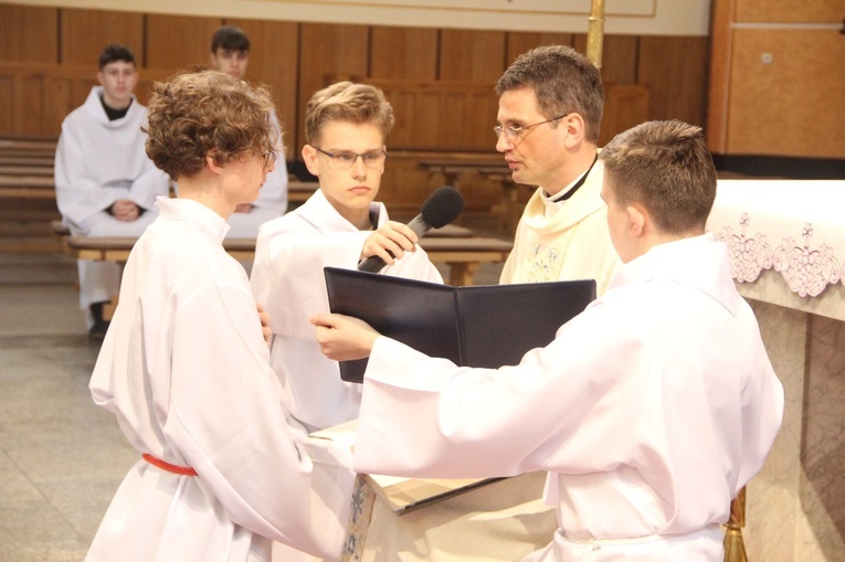 Błogosławieństwo lektorów w Tarnowie-Mościcach