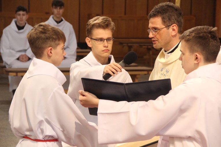 Błogosławieństwo lektorów w Tarnowie-Mościcach