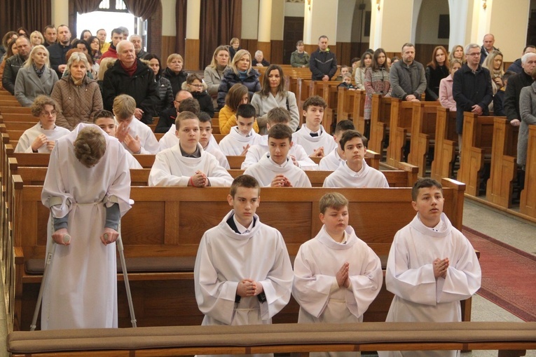 Błogosławieństwo lektorów w Tarnowie-Mościcach