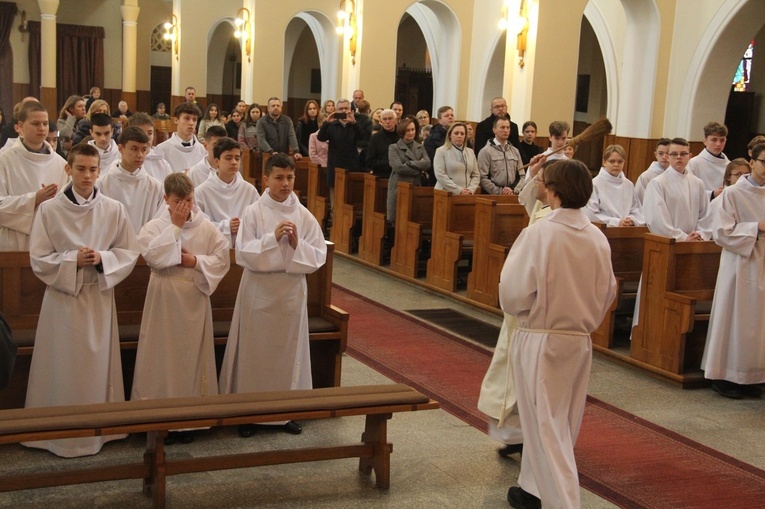 Błogosławieństwo lektorów w Tarnowie-Mościcach