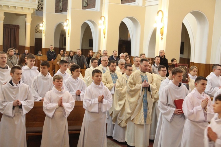 Błogosławieństwo lektorów w Tarnowie-Mościcach