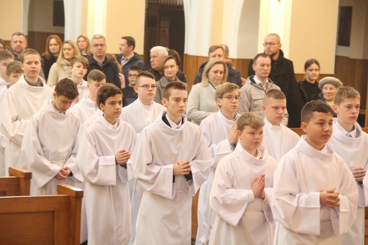 Błogosławieństwo lektorów w Tarnowie-Mościcach