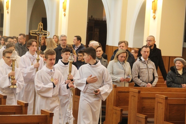 Błogosławieństwo lektorów w Tarnowie-Mościcach