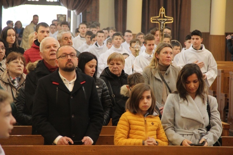 Błogosławieństwo lektorów w Tarnowie-Mościcach