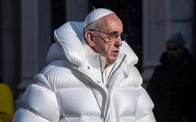Fałszywe zdjęcie papieża w internecie wywołało zamieszanie
