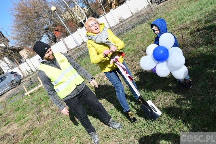 Zielona Góra. Budowa domu Fundacji Centrum Rodziny rozpoczęta