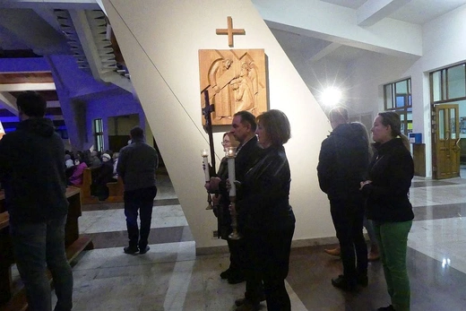 Golgota Jasnogórska z Caritas w Bielsku-Białej Aleksandrowicach