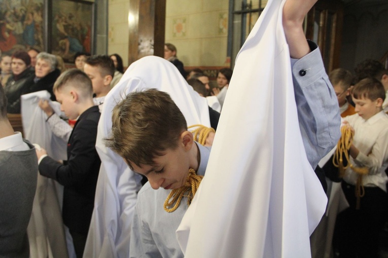 Błogosławieństwo lektorów w Ujanowicach
