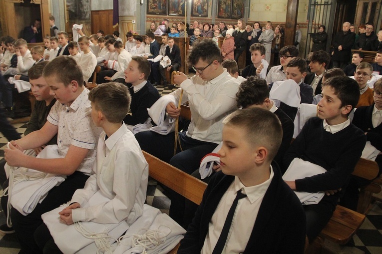 Błogosławieństwo lektorów w Ujanowicach