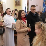 Poświęcenie sztandaru Szkoły Podstawowej SPSK im. s. Faustyny w Pniewie