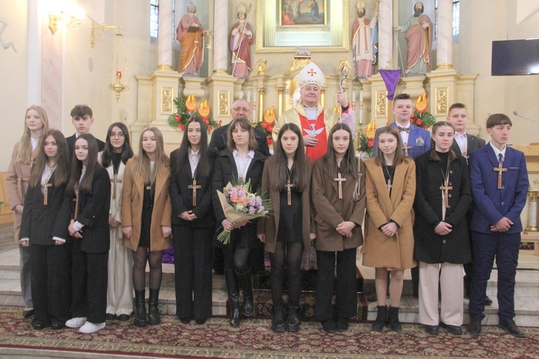 Bierzmowanie w Radomyślu Wielkim