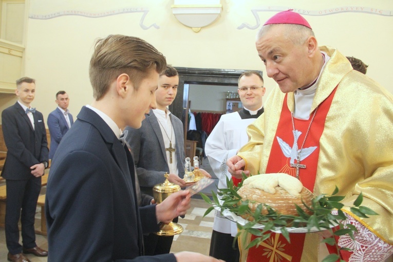 Bierzmowanie w Radomyślu Wielkim