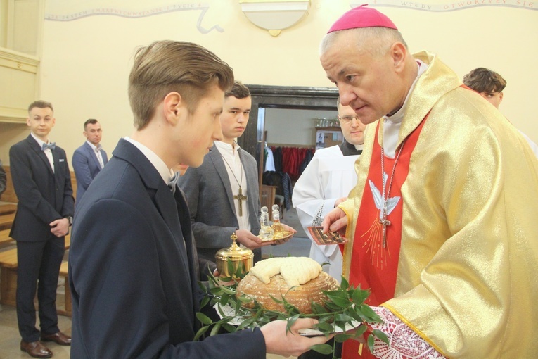 Bierzmowanie w Radomyślu Wielkim