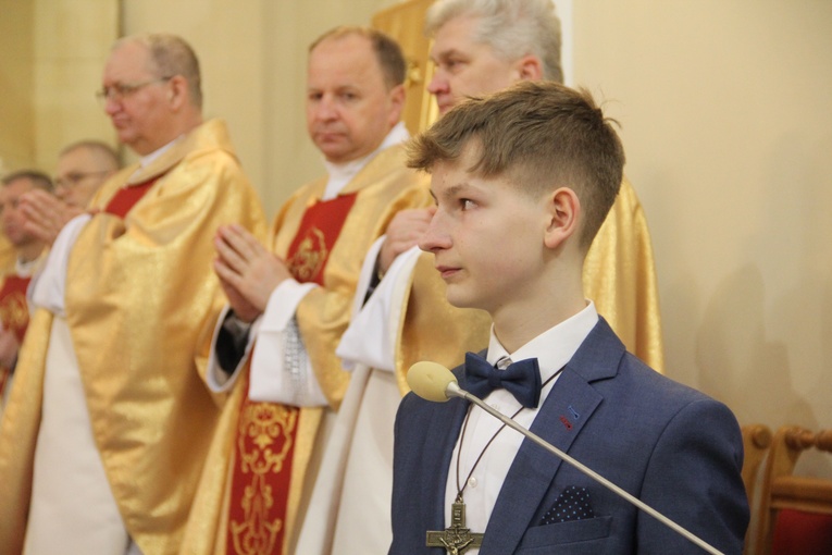 Bierzmowanie w Radomyślu Wielkim