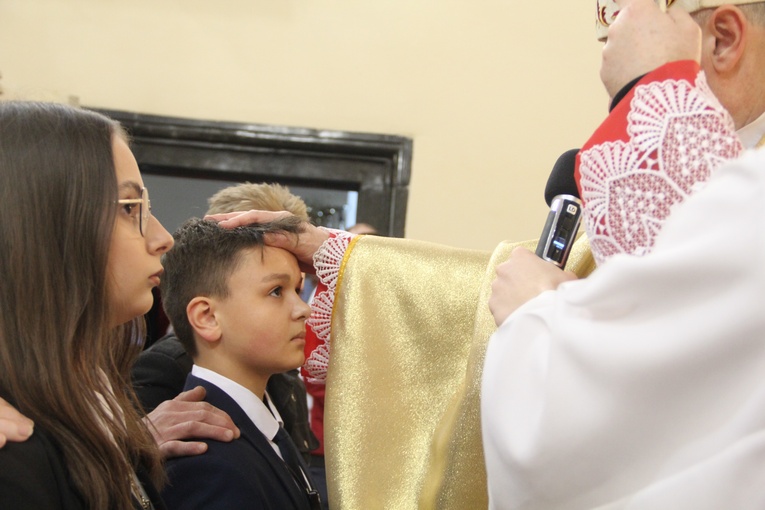 Bierzmowanie w Radomyślu Wielkim