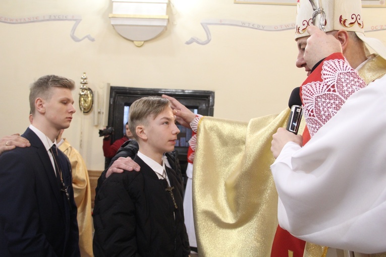 Bierzmowanie w Radomyślu Wielkim