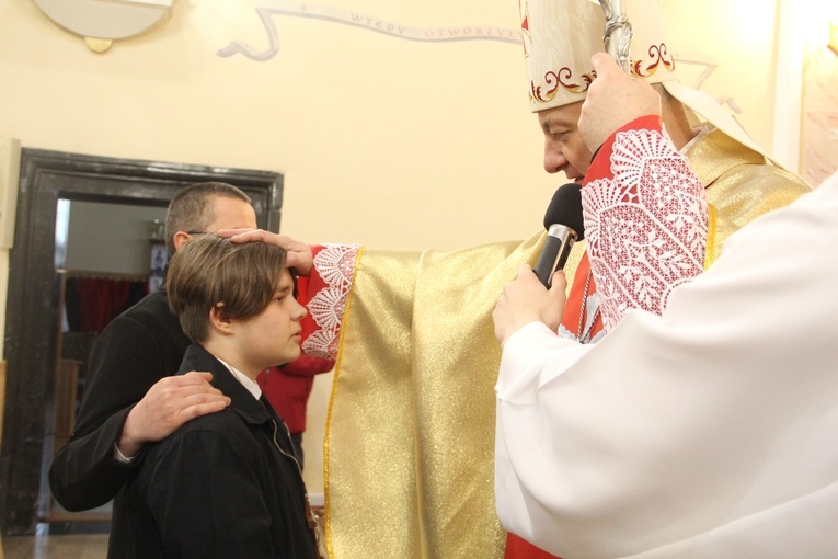 Bierzmowanie w Radomyślu Wielkim