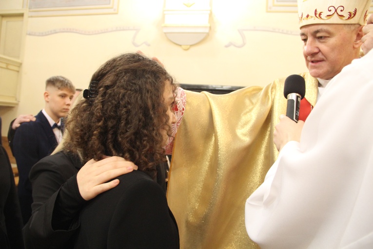 Bierzmowanie w Radomyślu Wielkim