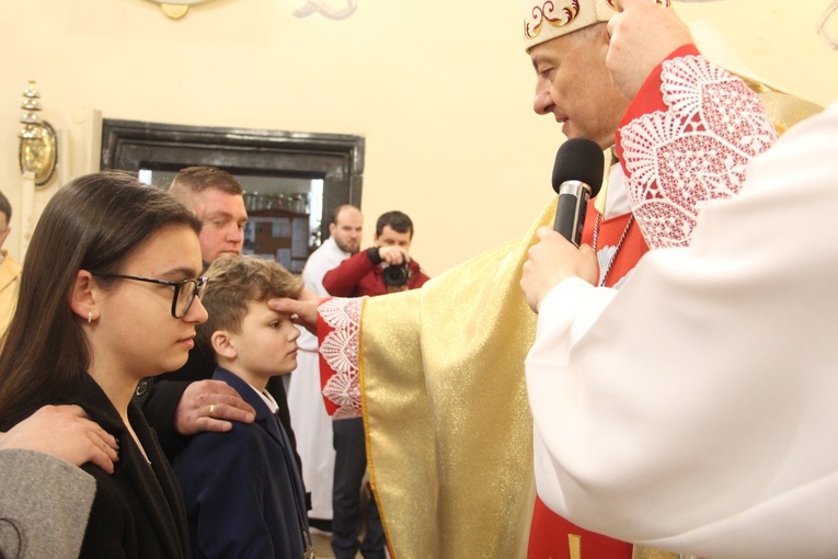 Bierzmowanie w Radomyślu Wielkim