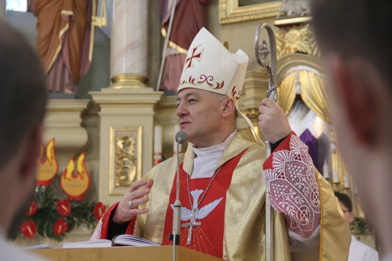 Bierzmowanie w Radomyślu Wielkim