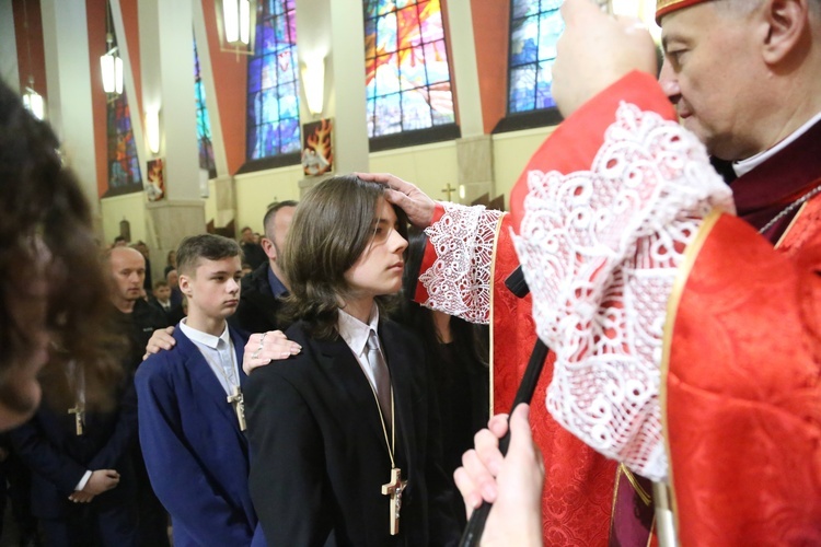 Bierzmowanie w par. pw. św. Jakuba w Brzesku