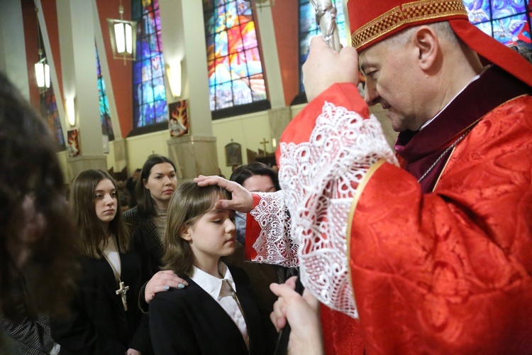 Bierzmowanie w par. pw. św. Jakuba w Brzesku