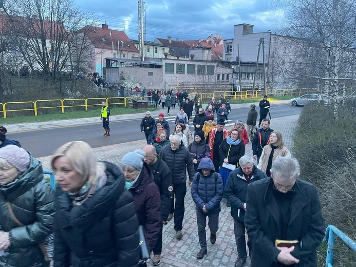 Świebodzice. Droga Krzyżowa wszystkich parafii