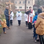 Ścinawka Dolna. Uliczna Droga Krzyżowa w czasie misji