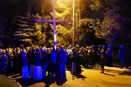 Z Leszczyn na Złote Łany - Miejska Droga Krzyżowa w Bielsku-Białej 2023