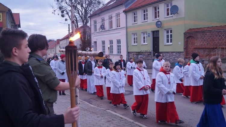 Droga Krzyżowa w Lidzbarku