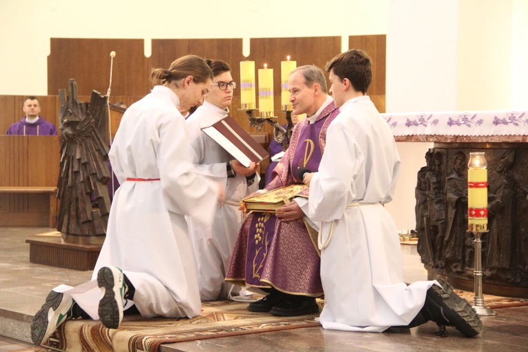 Błogosławieństwo lektorów w Bochni