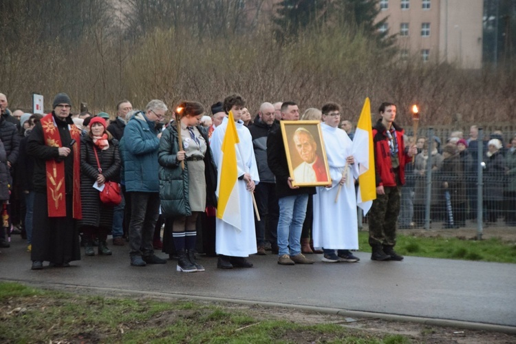 Nabożeństwo w Złocieńcu 