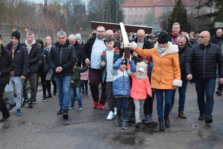 Nabożeństwo w Złocieńcu 