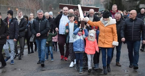 Nabożeństwo w Złocieńcu 