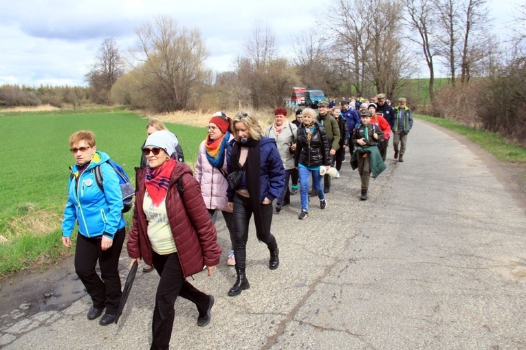 XVI Marsz Pamięci Jana Pawła II na ziemi głubczyckiej