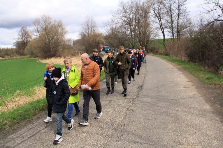 XVI Marsz Pamięci Jana Pawła II na ziemi głubczyckiej