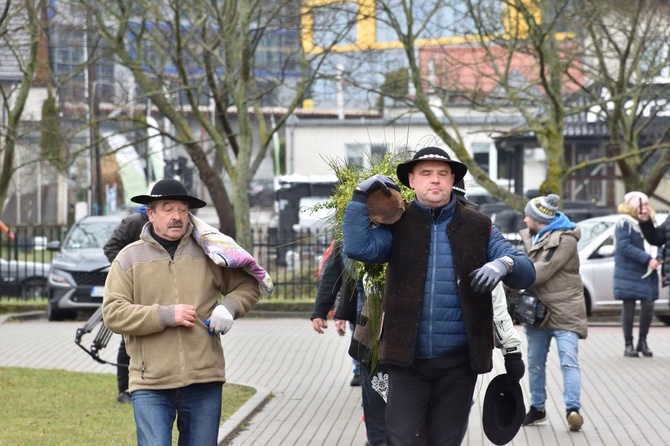 Jak górale w Gdańsku palmę postawili