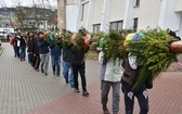 Jak górale w Gdańsku palmę postawili