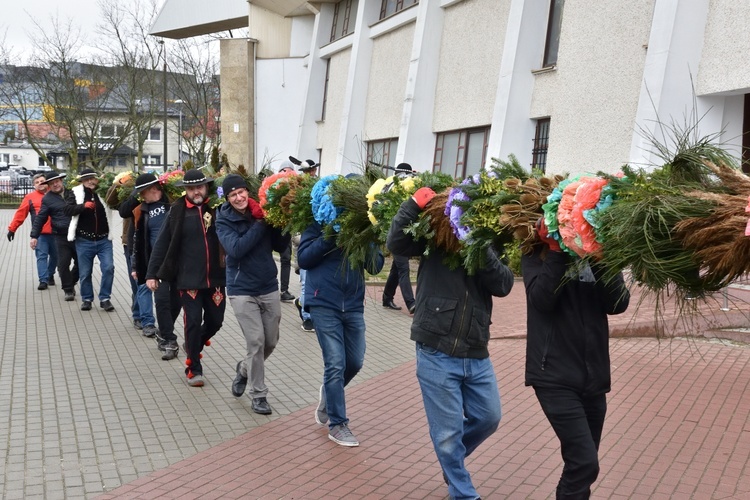 Jak górale w Gdańsku palmę postawili