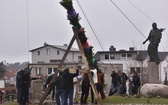 Jak górale w Gdańsku palmę postawili