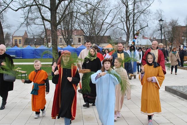 Stalowa Wola. Wejście Jezusa do Jerozolimy