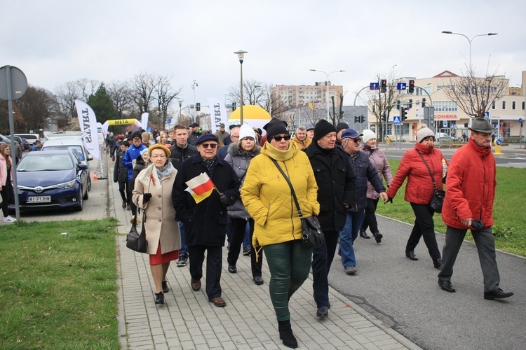 VII Marsz Pamięci Jana Pawła II w Kędzierzynie-Koźlu