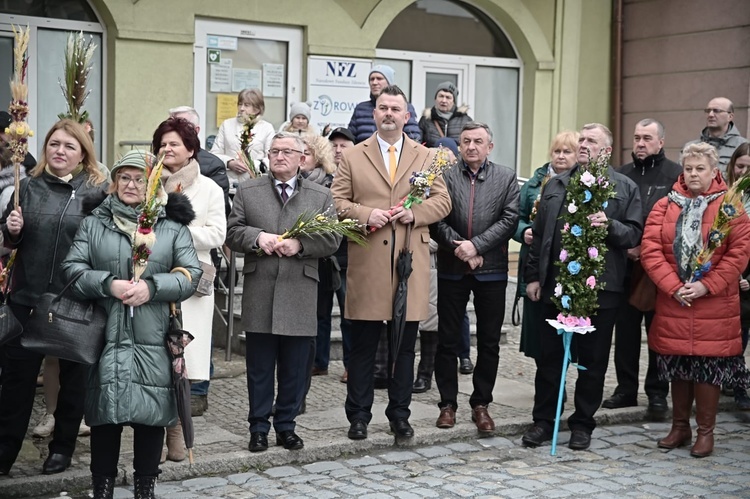 Strzegom. Palmowa procesja przeszła przez miasto 