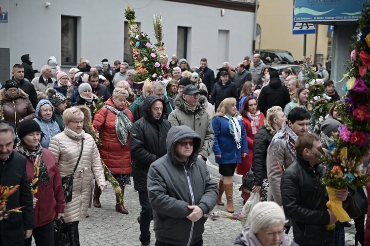 Strzegom. Palmowa procesja przeszła przez miasto 