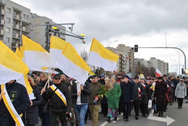 Stalowa Wola. Marsz milczenia