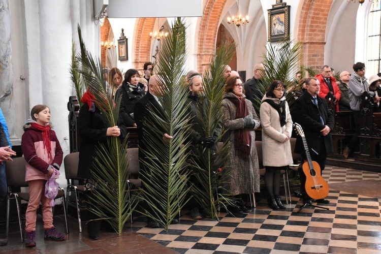 Niedziela Palmowa w archikatedrze oliwskiej 2023
