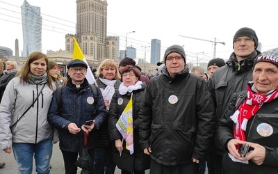 Pilanie na Narodowym Marszu Papieskim 