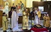 Abp Eugeniusz Popowicz odwiedził greckokatolicki ośrodek duszpasterski na Leszczynach