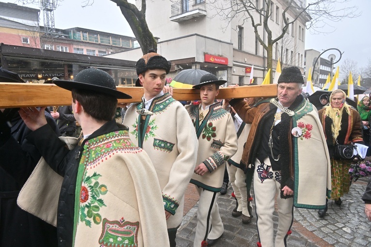 Marsz w obronie Jana Pawła II w Zakopanem