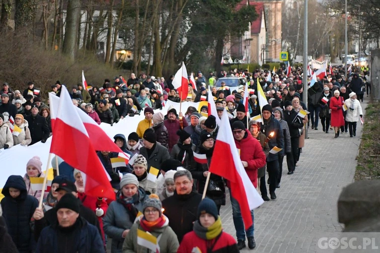 Marsz Papieski w Gorzowie Wlkp.